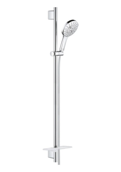 Grohe Rainshower Smartactive 130 Sürgülü Duş Seti, 3 Fonksiyonlu Krom, 26548000 Krom