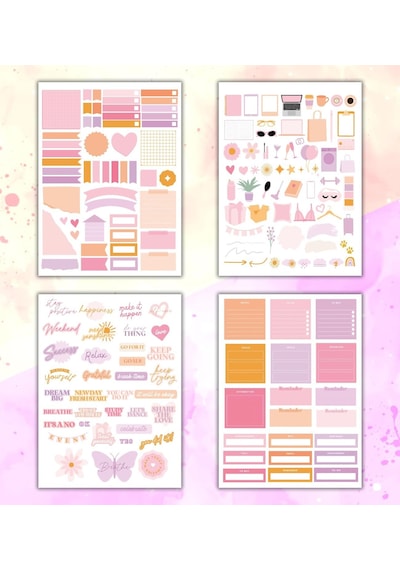Girl Power My Dıy Sticker Book 24 17 Cm 16 Sayfa Özel Tasarım Rengarenk Sticker Kitabı 1