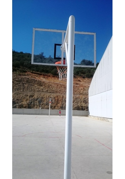Adelinspor Basketbol Potası Sabit Çember 105x180 20 MM Cam Panya