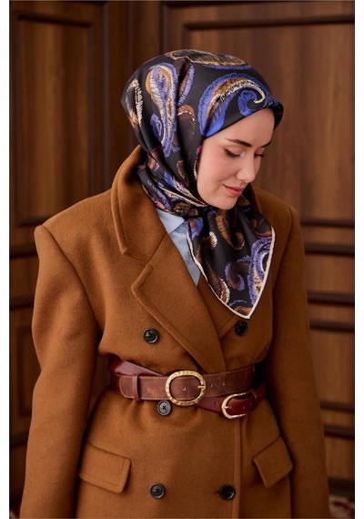 Silk Home Twill İpek Eşarp 11490-01 Siyah
