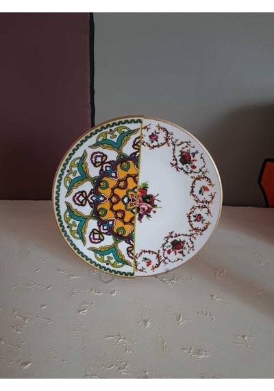 Konyax Servis Tabağı Set 6 Kişilik Verde Çok Renkli