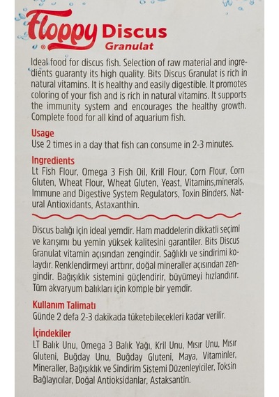 Dıscus Granulat 4kg Kova