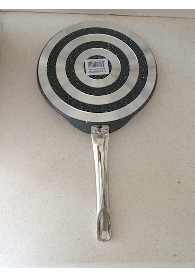 Hascevher Krep Tavası 26 Cm Siyah