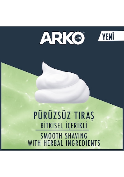Arko Men Tıraş Köpüğü ırritation & Black 4x200 Ml