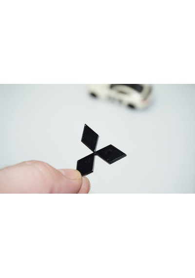 Dk Tuning Bagaj Siyah Abs 3m 3x3 Arma Logo Mitsubishi İle Uyumlu
