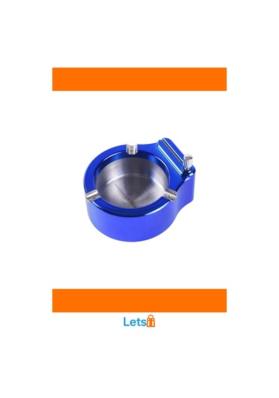 Paslanmaz Çelik Şık Metal Kibritli Küllük