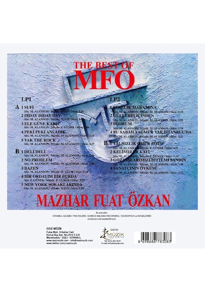 Mazhar Fuat Özkan - The Best Of Renkli 2 Plak