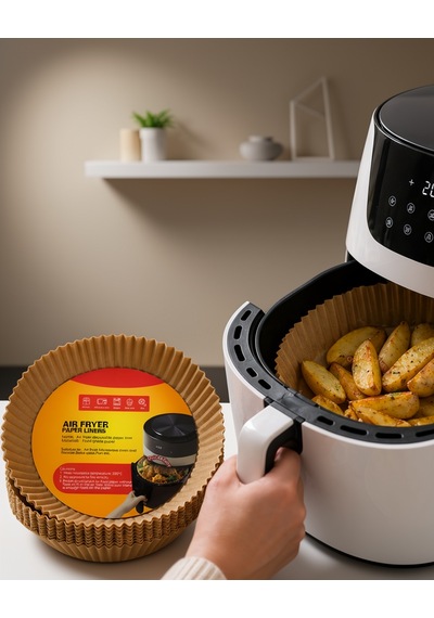 Airfryer Pişirme Kağıdı 100 Lü Yağ Geçirmez Yapışmaz