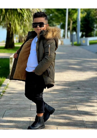Modavals Erkek Çocuk Garson Beden İthal Tak Çıkar Kürklü Cepli Fermuarlı Düğmeli Bondit Kumaş Kışlık Mont-yeşil 851247960 Çok Renkli Modavals Erkek Çocuk Garson Beden İthal Tak Çıkar Kürklü Cepli Fermuarlı Düğmeli Bondit Kumaş Kışlık Mont-yeşil 851247960 Çok Renkli
