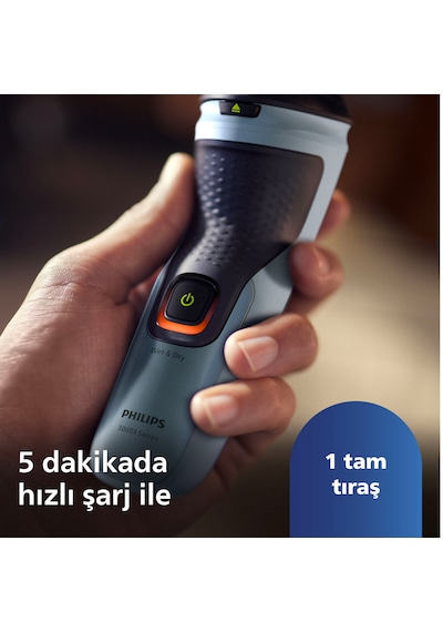 Philips 3000X Serisi Islak & Kuru Elektrikli Tiras Makinesi - X3063/00