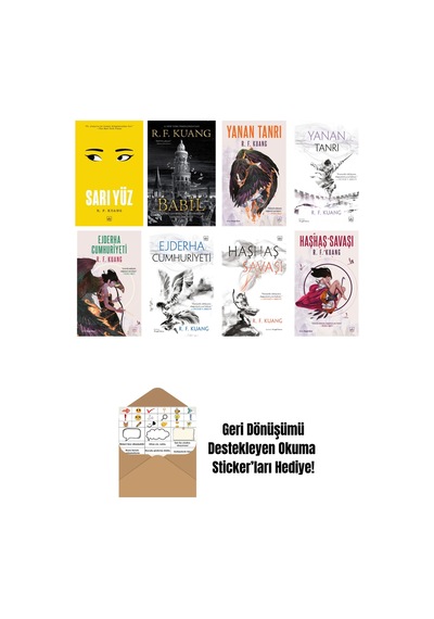 R. F. Kuang 8 Kitap Seti