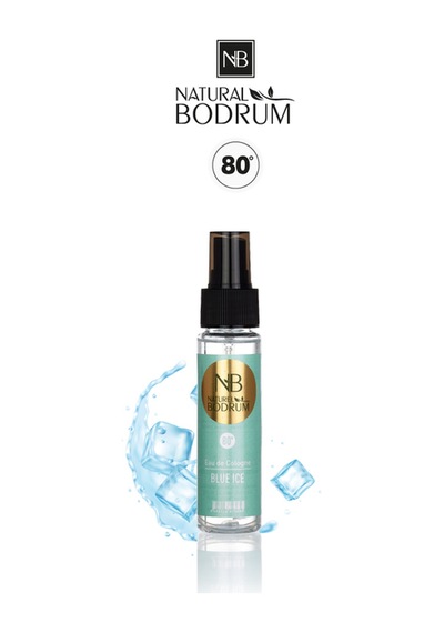 Nb Naturel Bodrum Blue İce Kolonya Mega Aile Seti 1 Litre + 500 Ml + 400 Ml + 60 Ml 4'lü Paket %80
