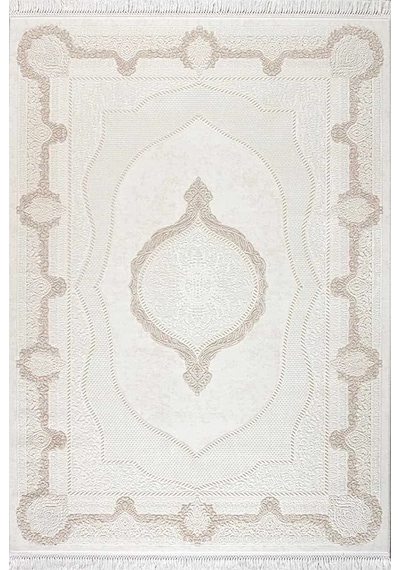 Artemis Halı Vanessa 03080a Bej Krem Makine Halısı Bej - Krem