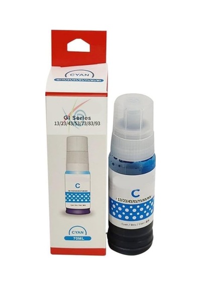 Canon Uyumlu Gı-43 Mavi Mürekkep 70ml./sise Diğer