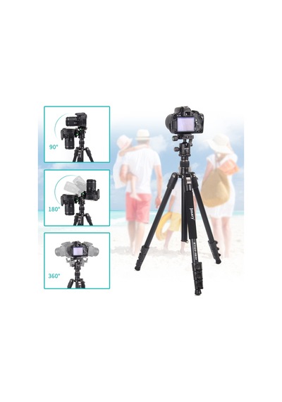 Jmary Kt3255nb30 3 Kademeli 164.5cm Fonksiyonel Ayrılabilir Monopod Tasarım Başlıklı Tripod Caselab
