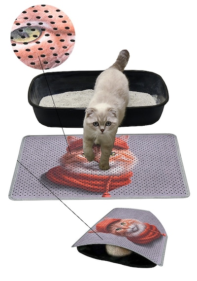 Kedi Kumu Paspası Kedi Tuvaleti Paspası 40 x 60 CM