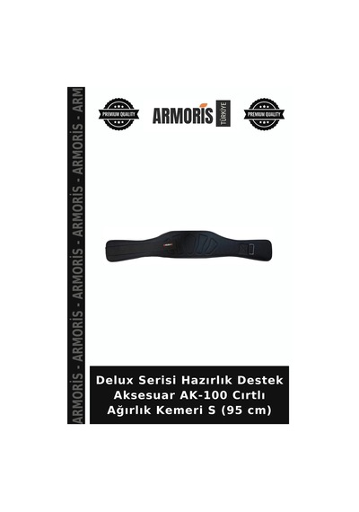 Delux Serisi Hazırlık Destek Aksesuar Ak-100 Cırtlı Ağırlık Kemeri S 95 Cm Çok Renkli