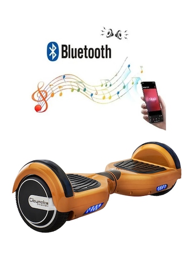 Citymate Hoverboard Elektrikli Kaykay Bluetooth 6.5 Gold