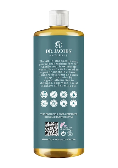 Dr. Jacobs Naturals Nane Özlü Çok Amaçlı Bitkisel Kastil Sabun 946ml