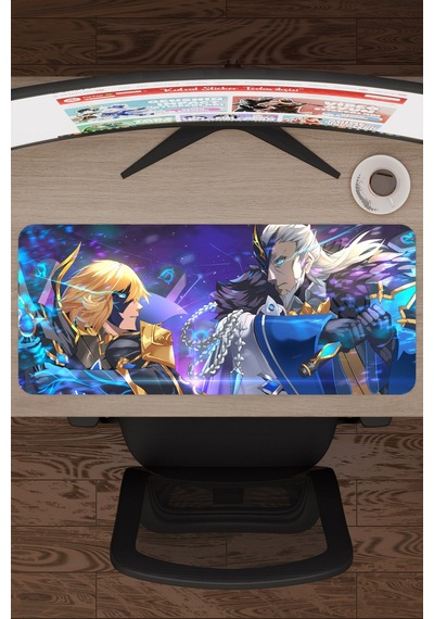 Dainsleif Genshin Impact Anime Oyuncu V3 - 70x30 Xl Gaming Mouse Pad Fare Altlığı