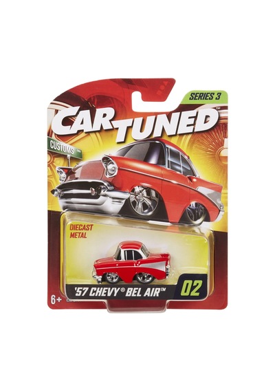 Adore Oyuncak Cartuned S3 1957 Chevy Bel Air - Kırmızı Custom Araba Ict526674 Kırmızı