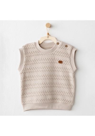 Andywawa Ac26133 Wawa Exclusive Yelek Beige Bej