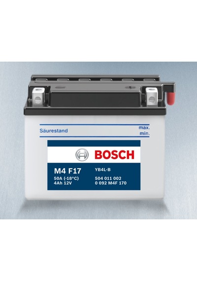 Bosch 4 Amper Motosiklet Aküsü M4f17 Yb4l-b