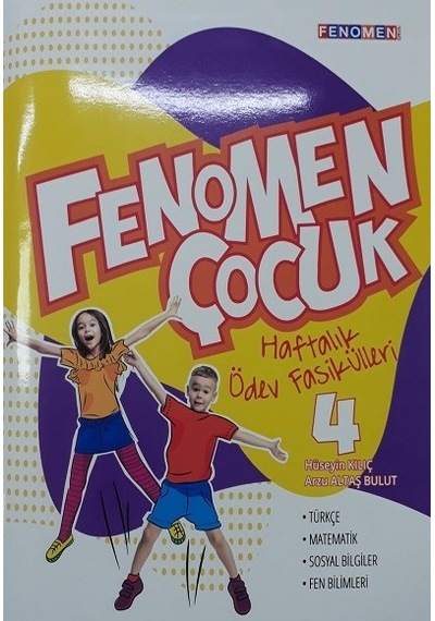 FENOMEN ÇOCUK 4.SINIF HAFTALIK ÖDEV FASİKÜLLERİ Gama yayınları 20