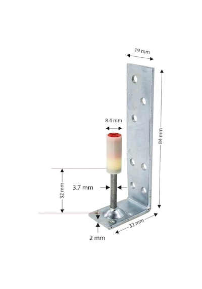 Red Hit Mx005 L Köşebentli Barutlu Çivi 50 Li Paket