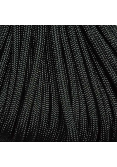 Paracord Dünyası 5 Metre Kaliteli Siyah Paracord 550 4mm 7 Çekirdek Paraşüt Ipi Siyah
