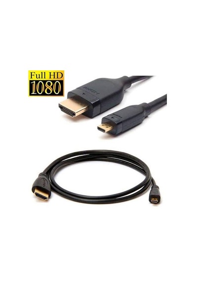 Micro Hdmı To Hdmı 3 Metre 1080p Fullhd Kablo Standart