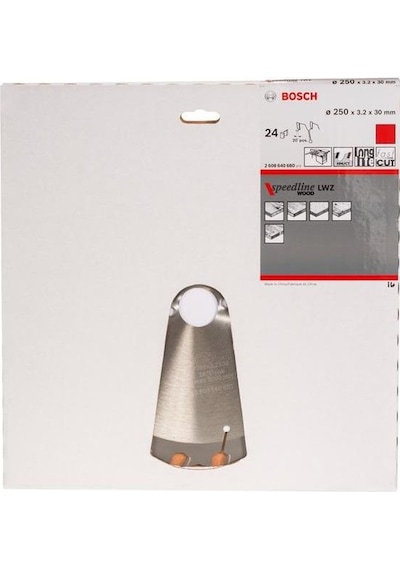 Bosch Daire Testere Bıçağı Se Wo T 250x30 - 24 D