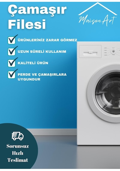 BBag | 3 Adet Çamaşır Yıkama Filesi İpli 60x80 Cm | Çorap Perde F