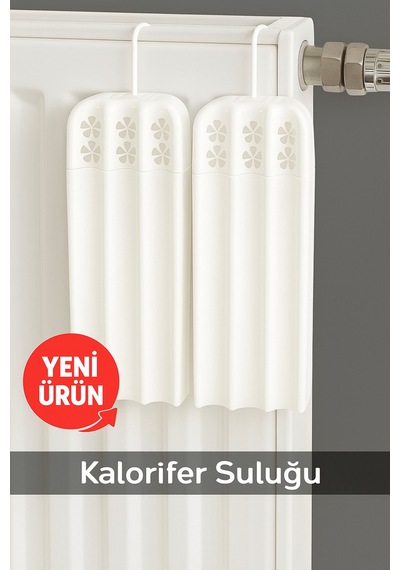 2 Adet Kalorifer Petek Suluğu - Oda Ortam Nemlendirici Petek Suluğu Beyaz Tr Diğer