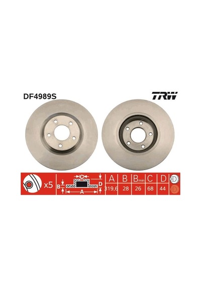 Trw Df4989s Ön Fren Diski Hava Kanallı Nıssan Qashqaı 1.6l Hr16de J10e 11- 2.0l M9r Dci 11- 1.5l Dci K9k 10- 2.0l Mr20de Jj10 10- 1.6l R9m Dci 11- 2 Koltuklu Araçlar İçin / Renault Koleos I 08 320 Çap X 40206jy01a-402069828r-40206et01a Trw Df4989s Ön Fren Diski Hava Kanallı Nıssan Qashqaı 1.6l Hr16de J10e 11- 2.0l M9r Dci 11- 1.5l Dci K9k 10- 2.0l Mr20de Jj10 10- 1.6l R9m Dci 11- 2 Koltuklu Araçlar İçin / Renault Koleos I 08 320 Çap X 40206jy01a-402069828r-40206et01a