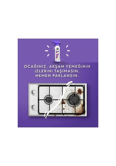 Pak Köpük Temizleyici Sprey, 3 Adet, 500 Ml, Yağ Sökücü