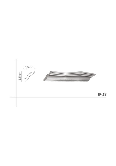 Europiyer Hazır Kartonpiyer Stropiyer 02-Seri (1 Metre Fiyatlı)