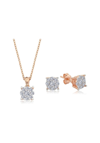 Işıltılı Koronet İkili Gümüş Set