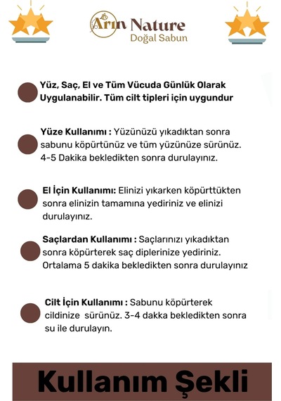 Çayağacı %100 Doğal Güzel Kokulu El Yüz Saç Vücut Orijinal Bitkisel Çay Ağacı Sabunu 120g - 9 Adet Karışık
