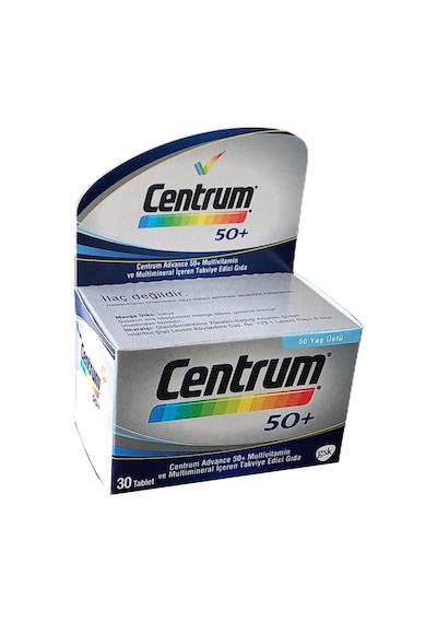 Centrum Advance 50 30 Film Tablet