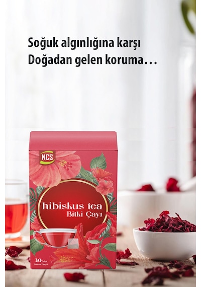 Ncs Hibiskus Çayı 30 Süzen Poşet Bitkisel