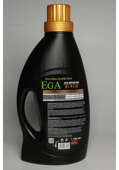 Ega Kimya Power Jel Siyah Sıvı Yıkama Deterjanı 1100 ML