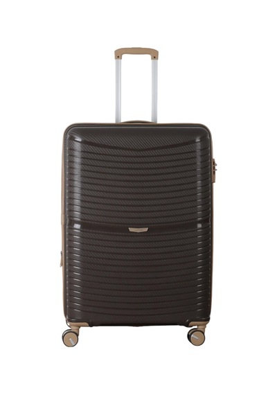 Mçs Group V379 Aura Y.üretim Pp Valiz 75 Cm S21yy100014275 11161 Acı Kahve/şampanya