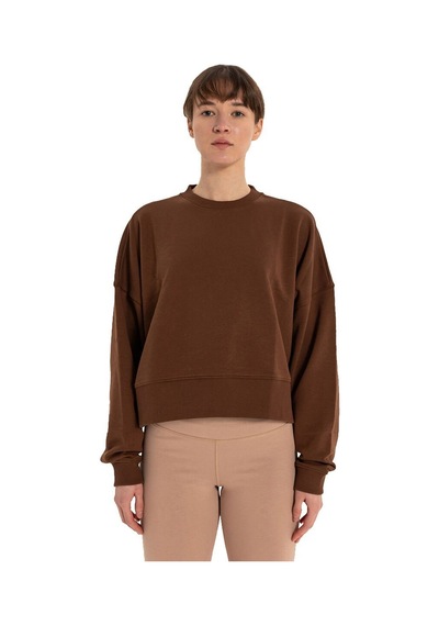 Inguz Oversize Sweatshirt Kahverengi