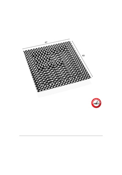 Eco Modül Kaşıklık Damalı 47x49 Royaleks-acero-20123 Çok Renkli