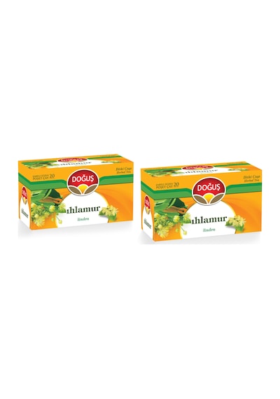 Doğuş Ihlamur Karışık Bitki Süzen Poşet Çay 2'li 20 x 1.3 G