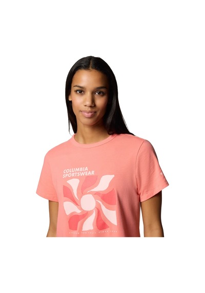 Columbia Columbıa Sun Trek Kadın T-shırt 2120131-685 Pembe Columbia Columbıa Sun Trek Kadın T-shırt 2120131-685 Pembe