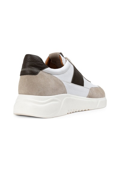 Deery Hakiki Süet Bej Erkek Sneaker Ayakkabı - 01963Mbeje01 Bej