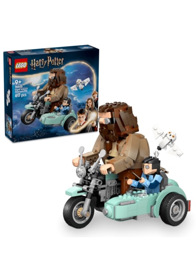 LEGO® Harry Potter™ Hagrid™ ve Harry’nin Motosiklet Yolculuğu 76443 - 9 Yaş ve Üzeri Koleksiyonluk Yaratıcı Oyuncak Yapım Seti (617 Parça)