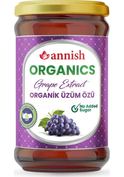 Organik Üzüm Özü 640g - Şeker İlavesiz Ve Soğuk Sıkım